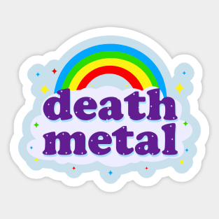 Death Metal Sticker